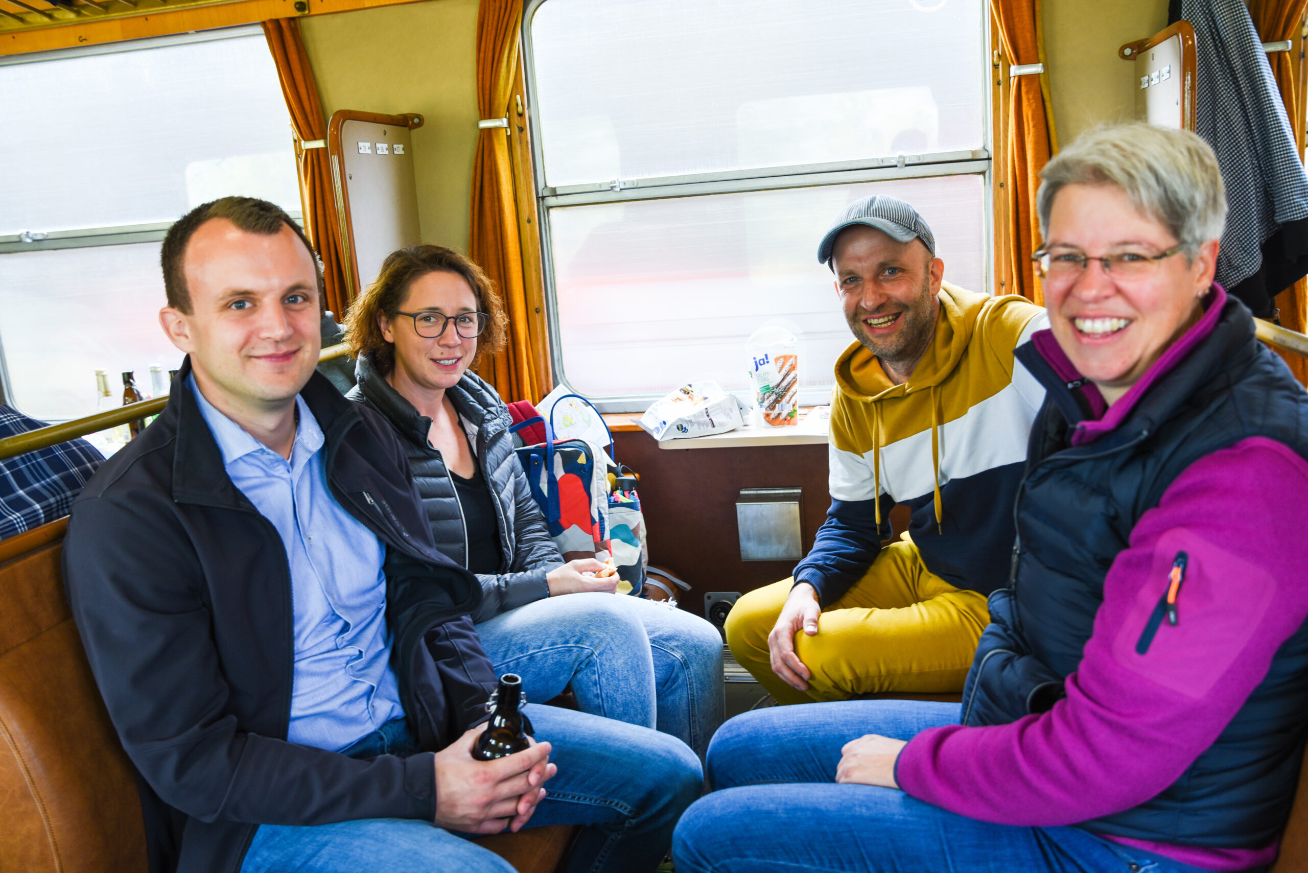 Eindrücke aus der Eisenbahn: Gute Gespräche und Miteinander