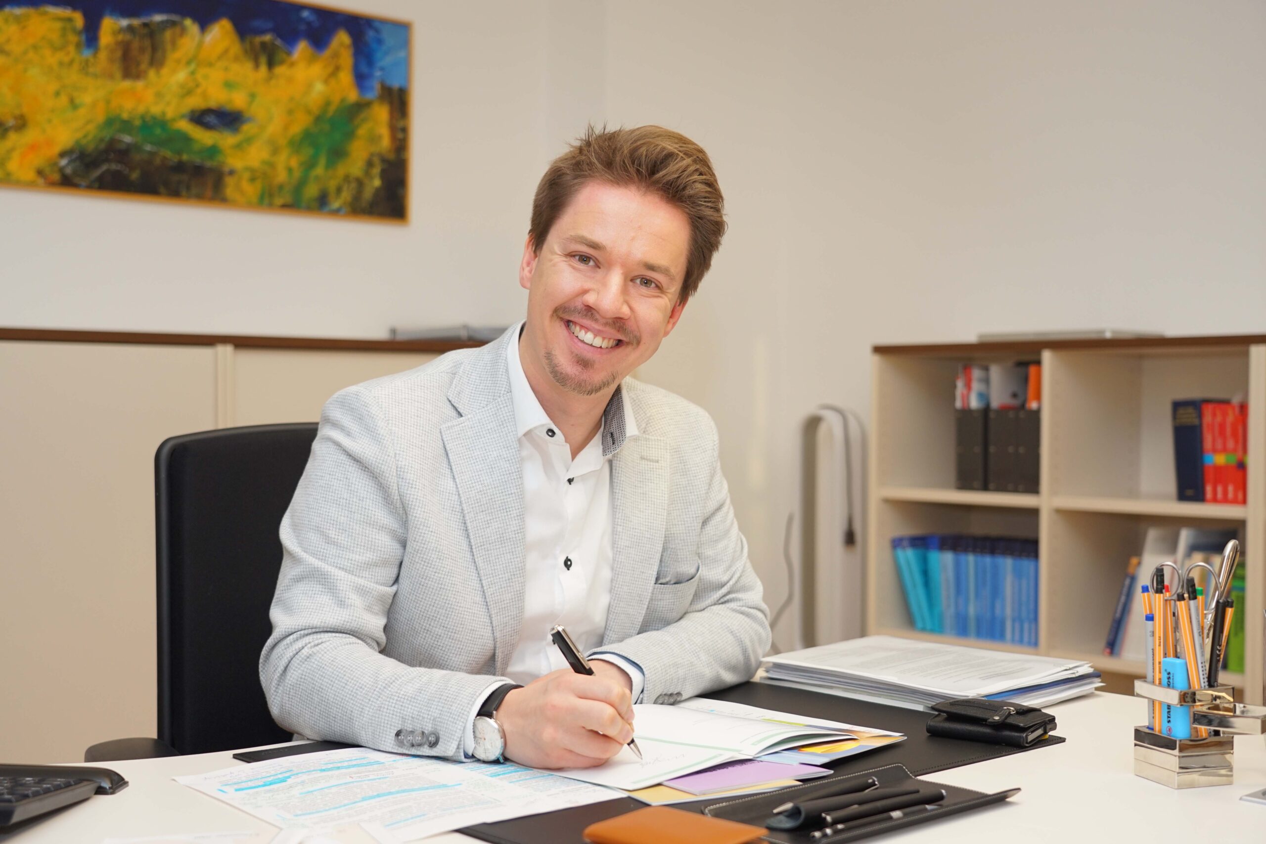 Porträt Hannes Groß, DIrektor des Instituts für chrtistliche Organisationskultur (I-C-O)