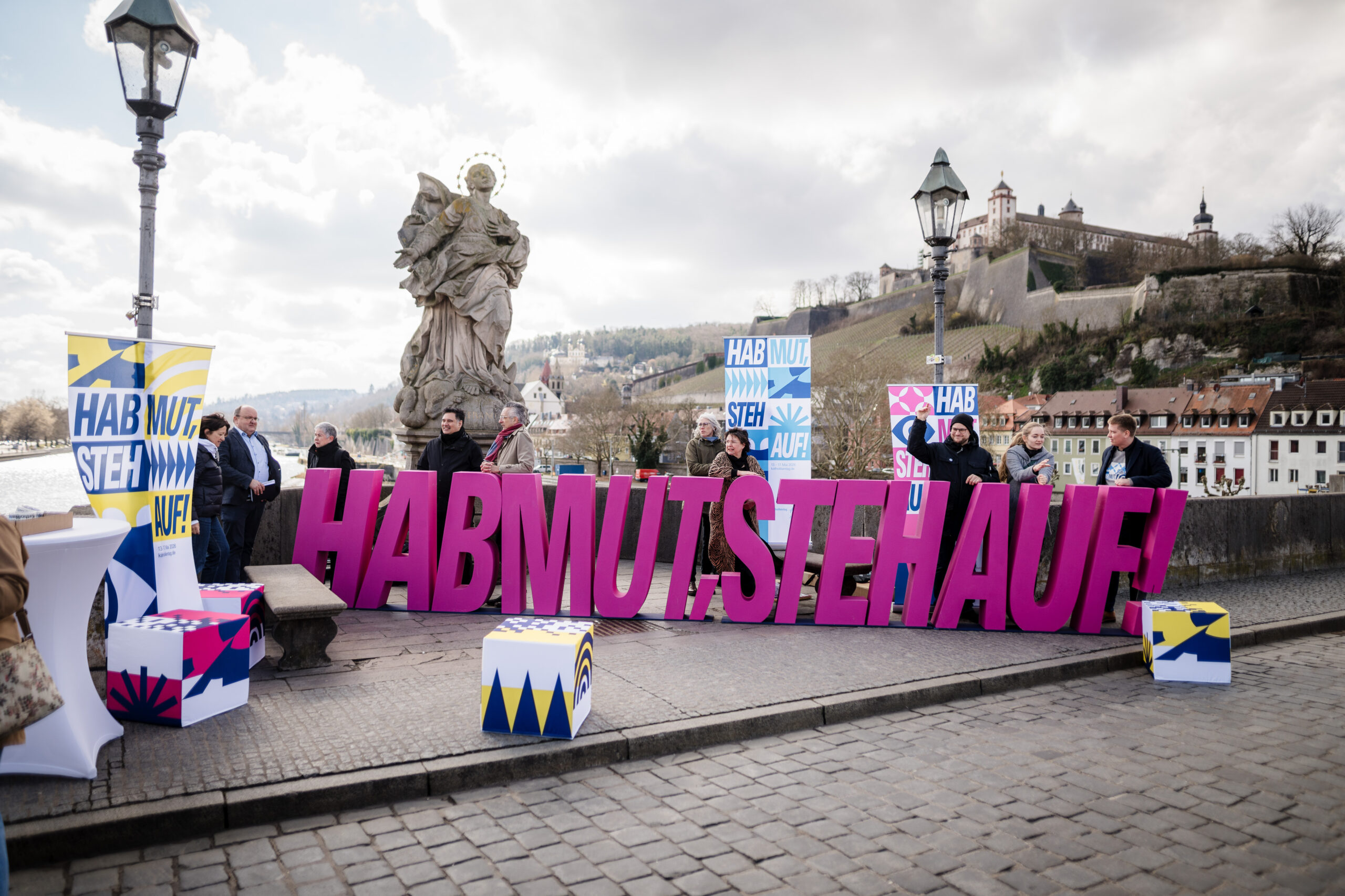 Alte Mainbrücke Würzburg Deutscher Katholikentag 2026