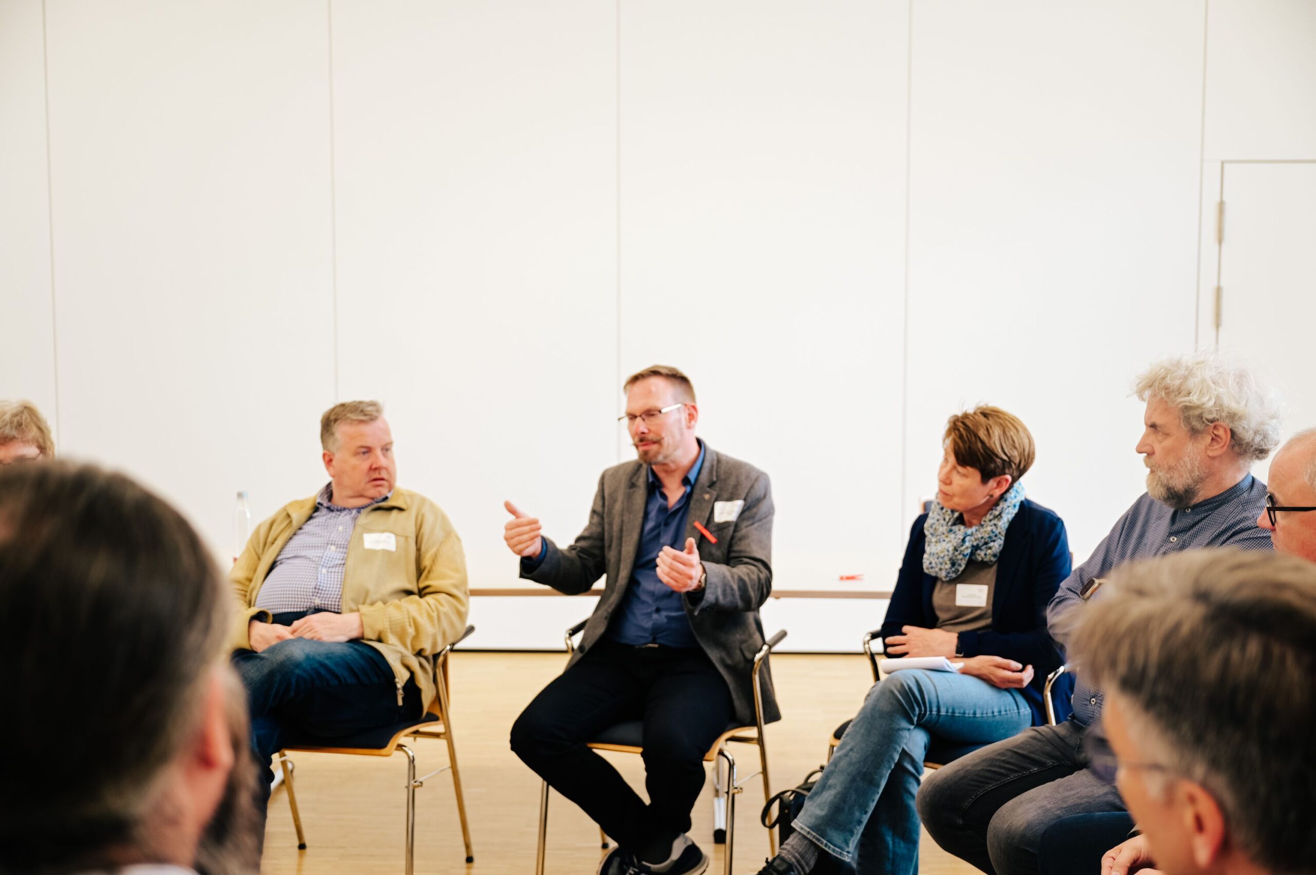 Sven Laube, Pastoraler Raum Dortmund-Hörde, legt den Fokus auf das Netzwerken.