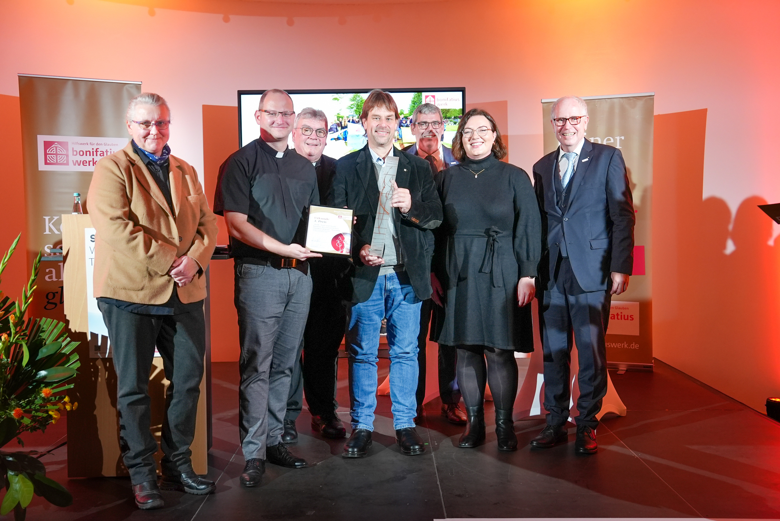 Bonifatiuspreis II - 3. Preisträger Trostweg Bonifatiuspreis 2025