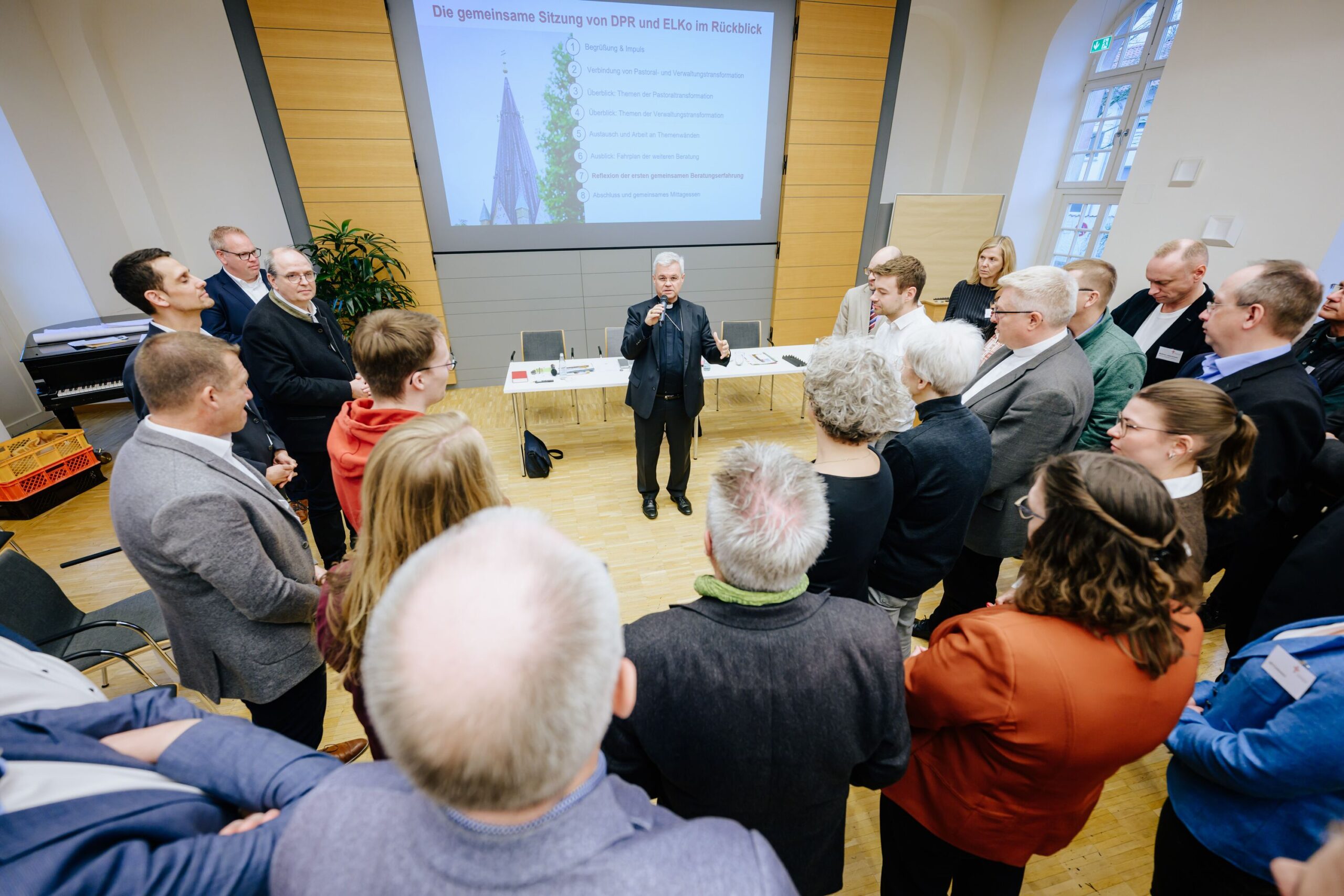 Erzbischof Dr. Udo Markus Bentz betonte den Mehrwert der gemeinsamen Arbeit.