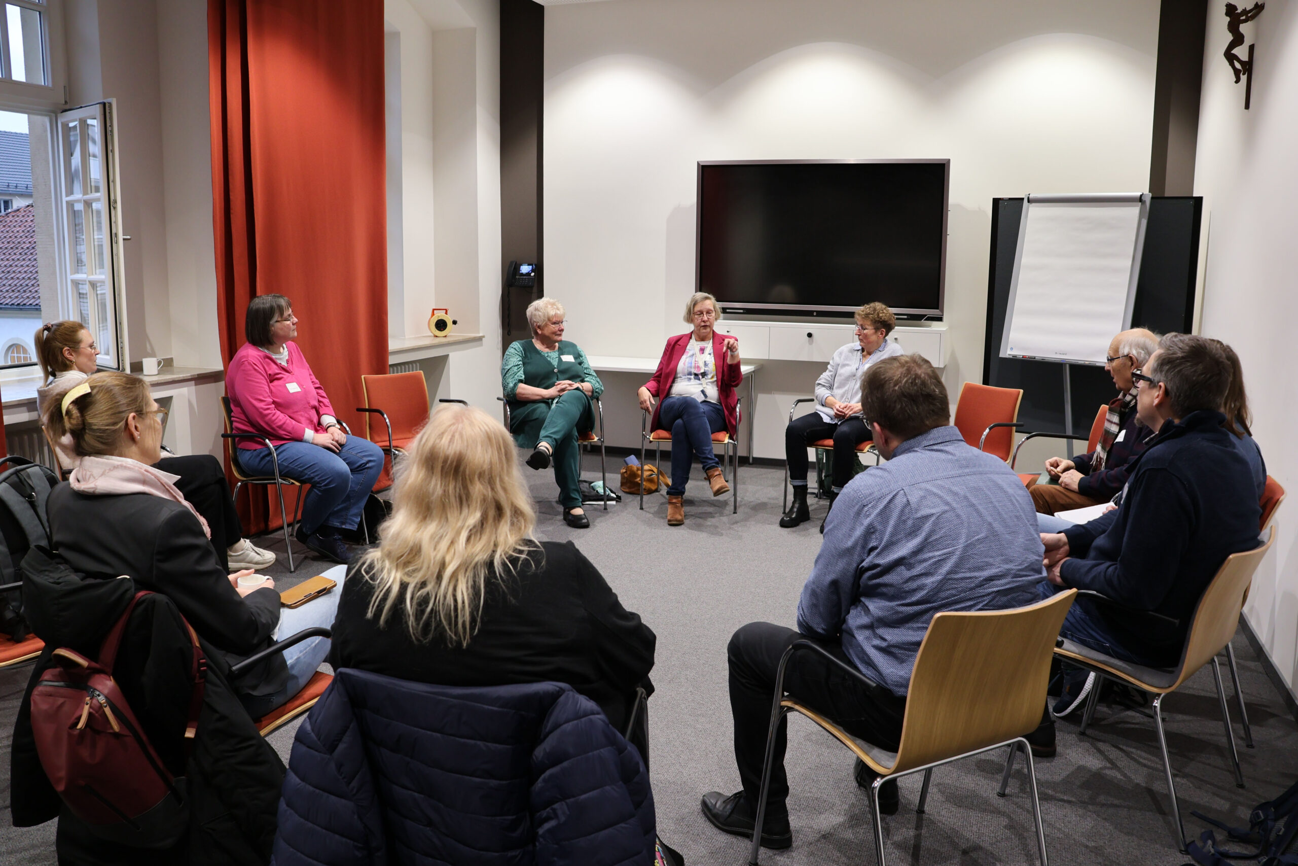 Gesprächsrunde mit Annette Breische