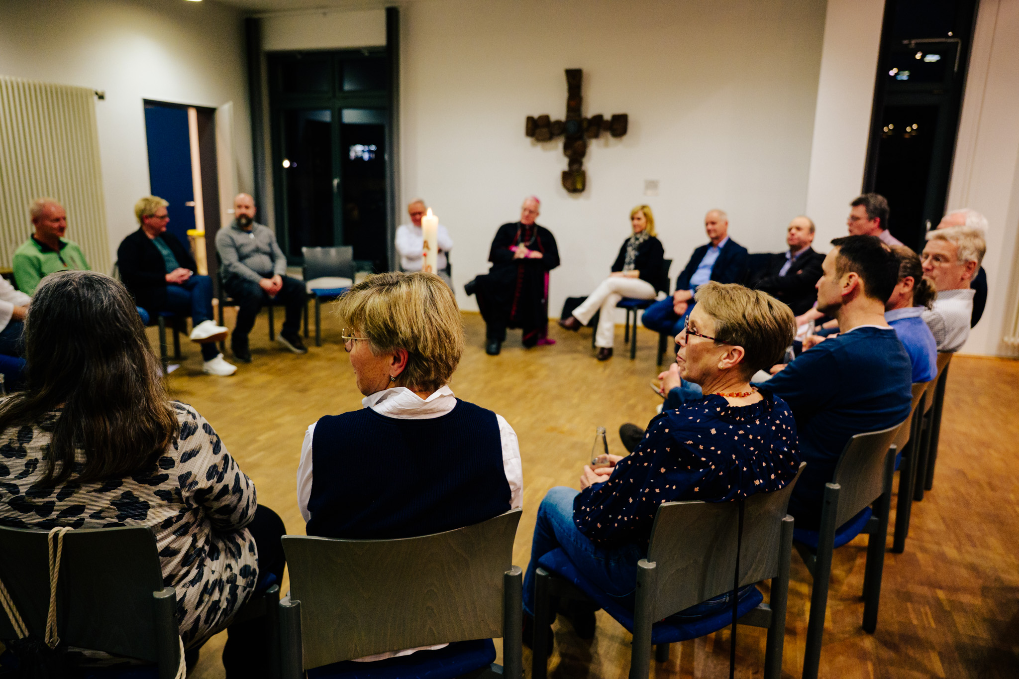 Vertreterinnen und Vertreter der Gemeinderäte, Kirchenvorstände Geseke und Erwitte