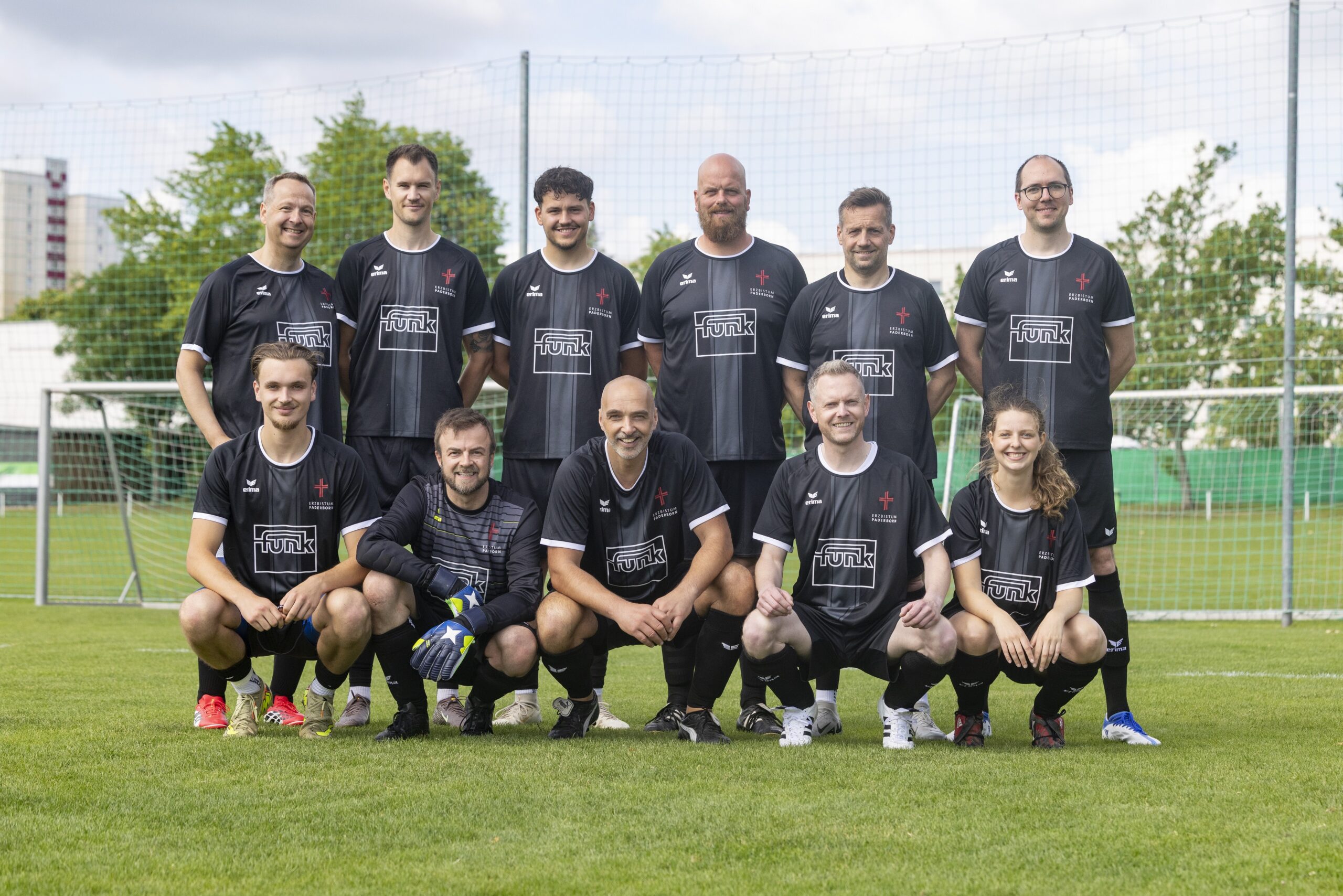 Die Mannschaft des Erzbistums Paderborn