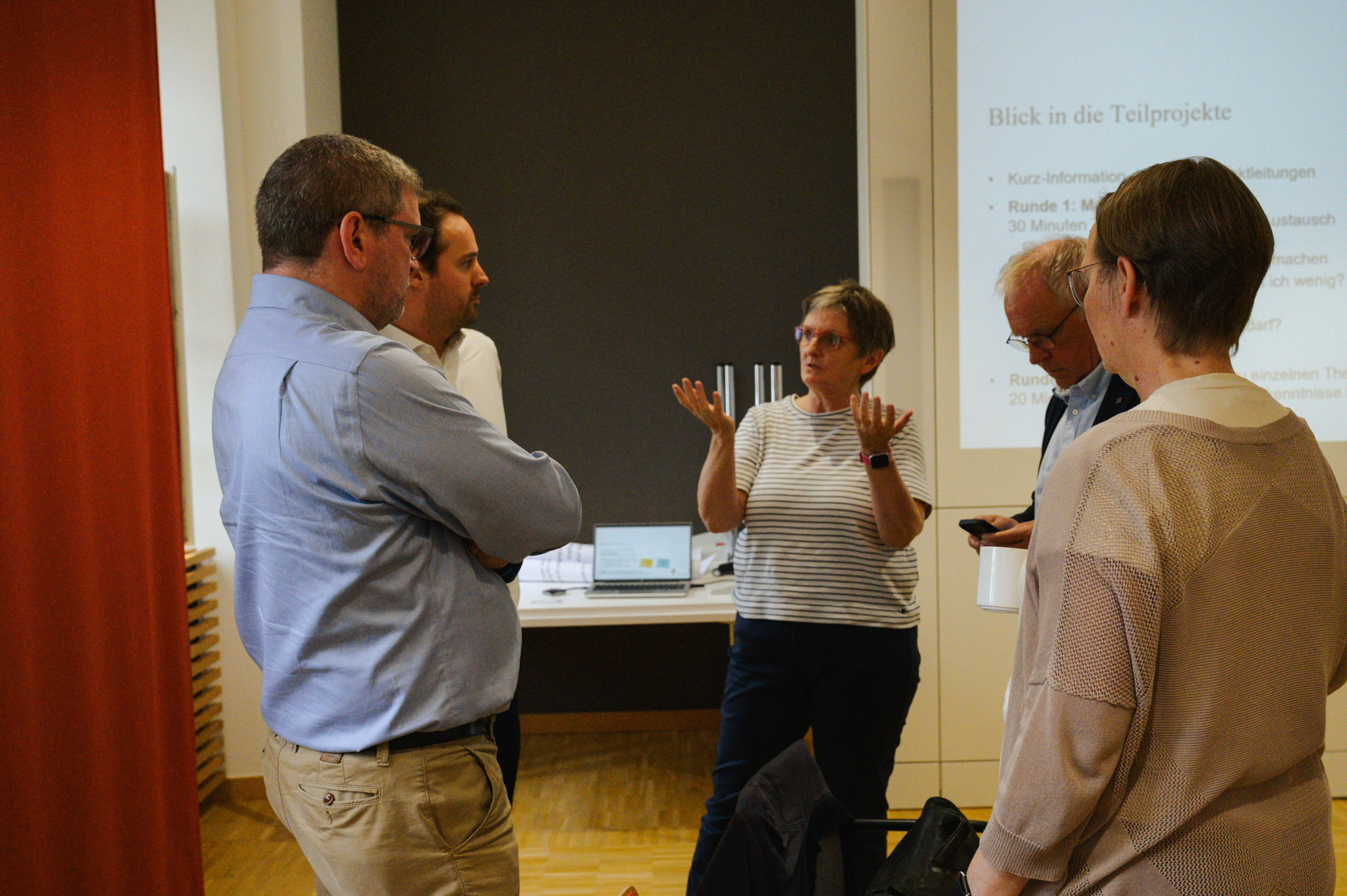 Treffen der Teilprojektleitungen Pastoraltransformation, Gruppenarbeit und Austausch