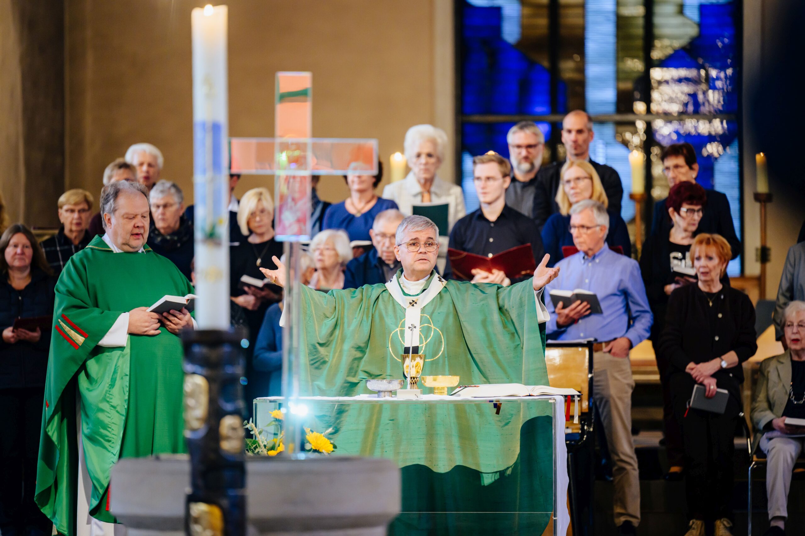 St. Marien Eickel Eucharistiefeier beim Amtssitzwechsel