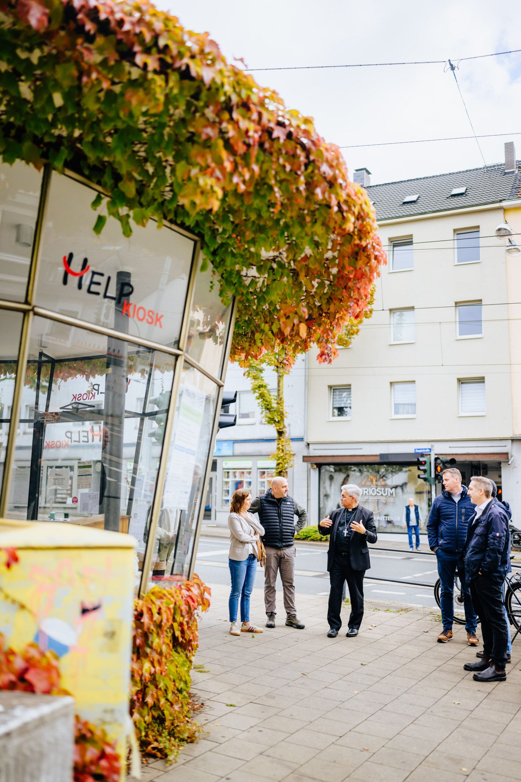 Spaziergang durch Witten beim Amtssitzwechsel